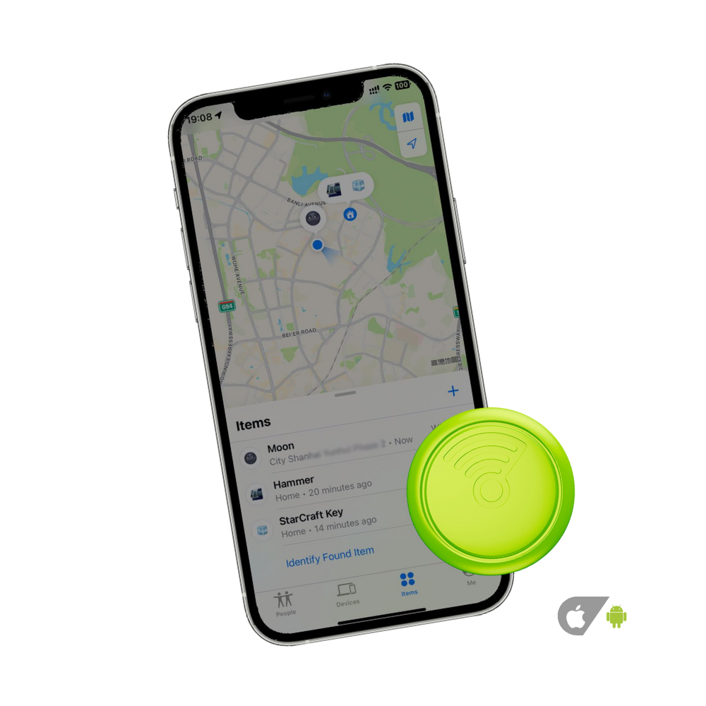 Wayvie Tag - Airtag Alternative. Works with Find My