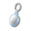 Blue Stylish Airtag Holder